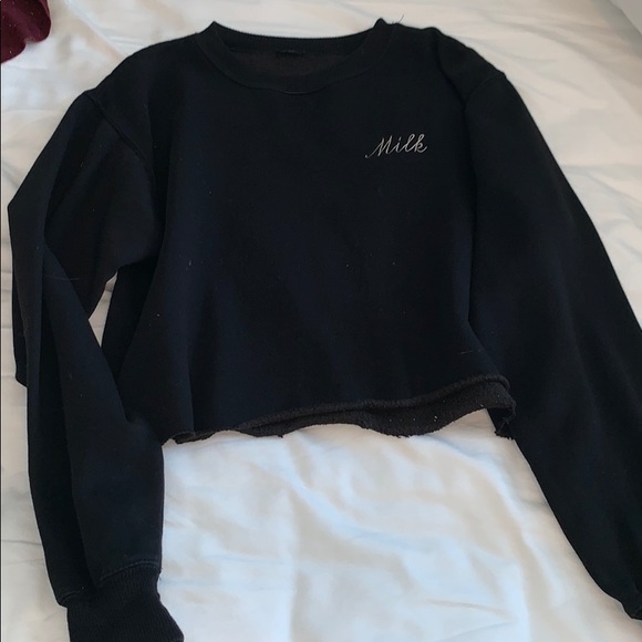 Brandy Melville Tops - Brandy Melville Cropped Sweatshirt